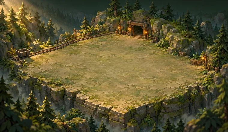 Mosslight Quarry mining environment