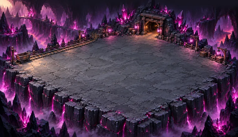 Obsidian Rift mining environment